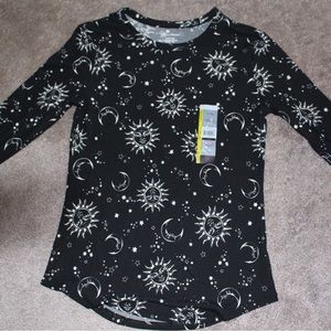 Black Sun & Moon Shirt